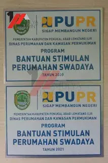 Nomor rumah Kementrian PUPR