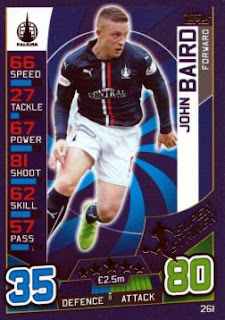 Topps Match Attax SPFL 2016-2017 Falkirk Set