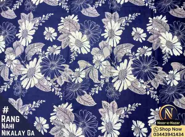 Buy Pure Cotton King Size Bed Sheets Online in Pakistan | D27