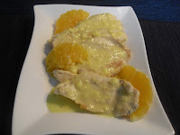 Pechugas de pollo con salsa de naranja