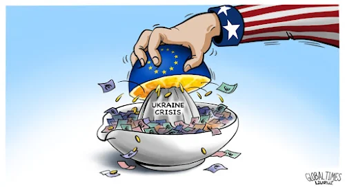 Chinesische Karikatur über EU