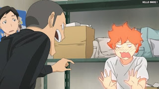 ハイキュー!! アニメ 第1期5話 日向翔陽 田中龍之介 | HAIKYU!! Episode 5