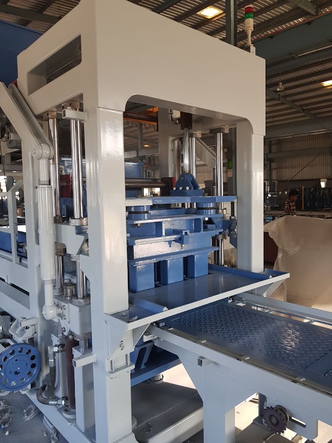 New concrete block making machine - ANECO