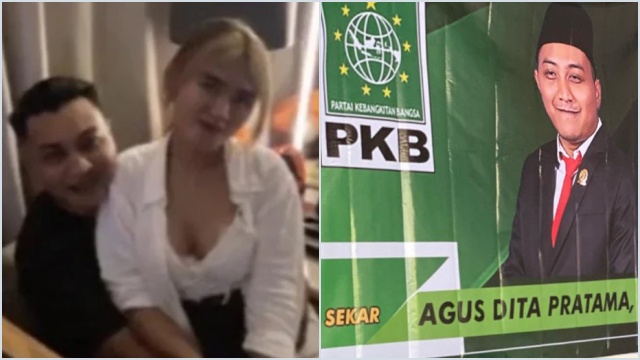 Bantah soal Video Viral Pangku Cewek Open BO, Anggota DPRD Bojonegoro: Itu Editan