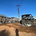 Incêndio destrói quatro ônibus e carro de passeio em Natal