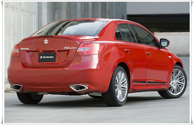 2011 suzuki kizashi sport rear view