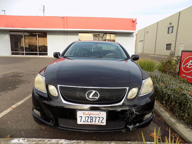 2007 Lexus GS350- Before repainting at Almost Everything Autobody