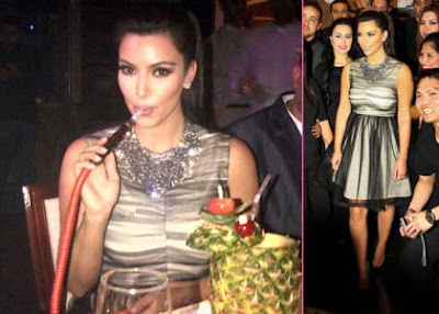 Smoking Kim Kardashian Visits Dubai's Sephora