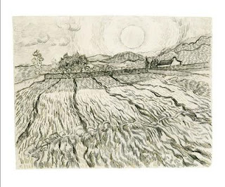 Art At All Prices Van Gogh Paysage Au Soleil Levant