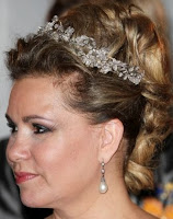 diamond vine leaves tiara luxembourg grand duchess maria teresa