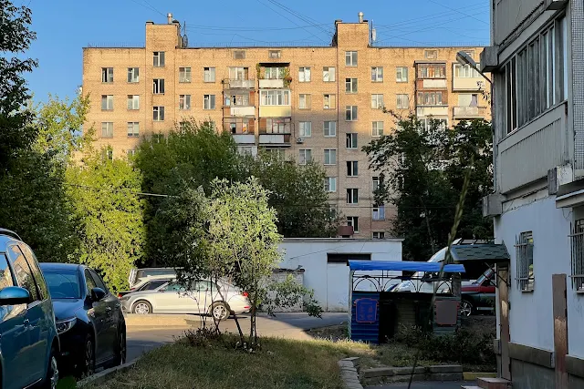 3-я Новоостанкинская улица, дворы, жилой дом 1967 года постройки