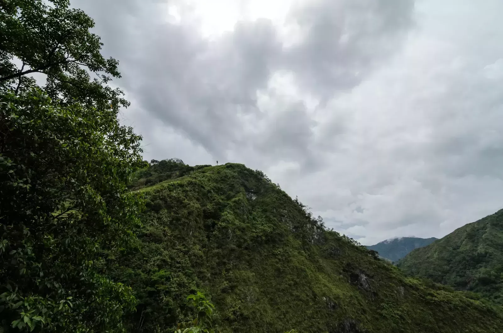 Heavy Cloud No Rain Yet at Batad Rice Terraces ifugao Cordillera Administrative Region Philippines