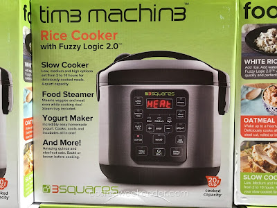 Costco 2735035 - 3 Squares Tim3 Machin3 Rice Cooker - the perfect all-in-one appliance