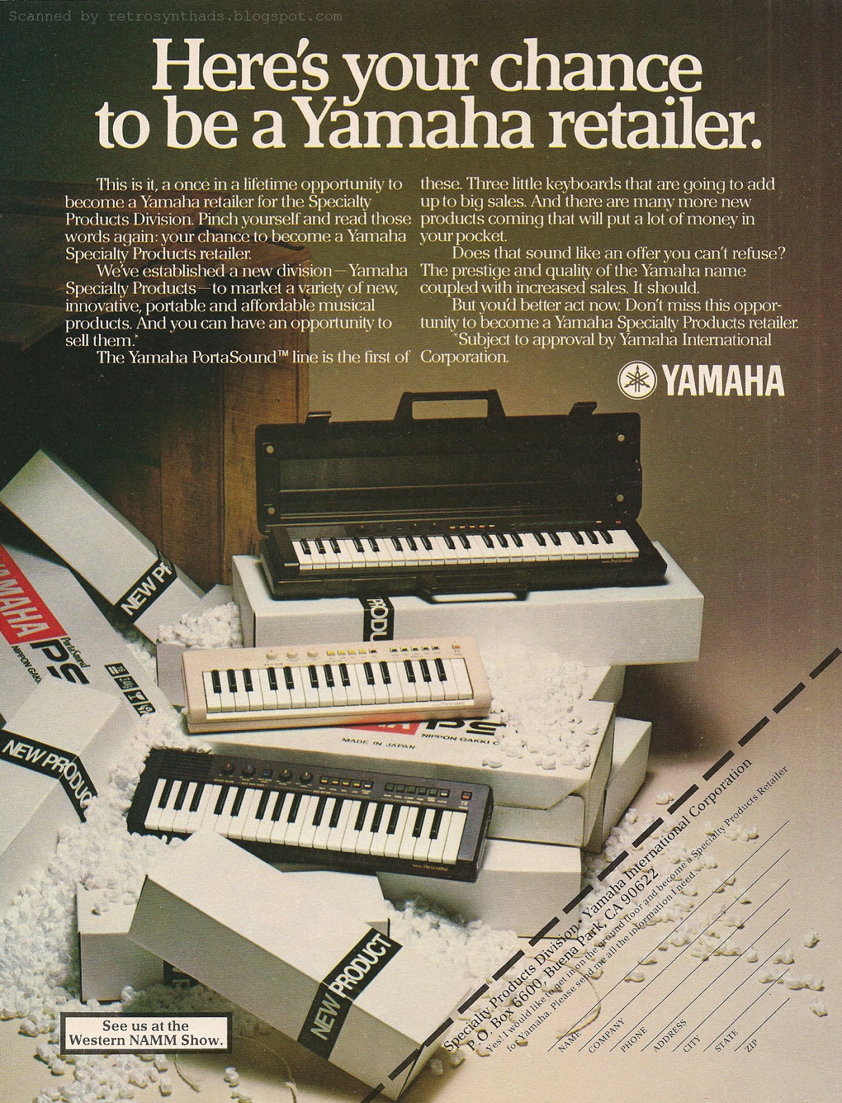 Retro Synth Ads  June 2013