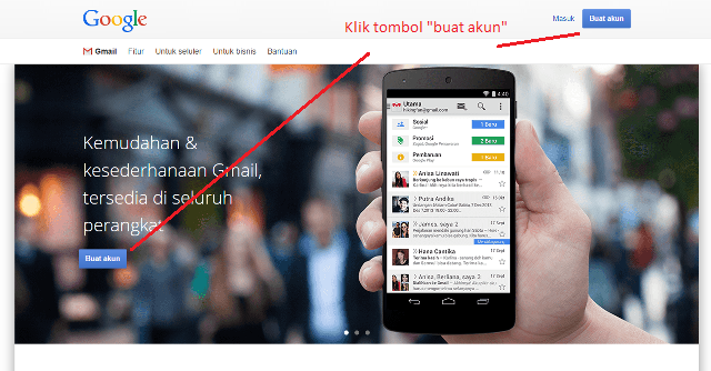 Membuat Akun Gmail Baru