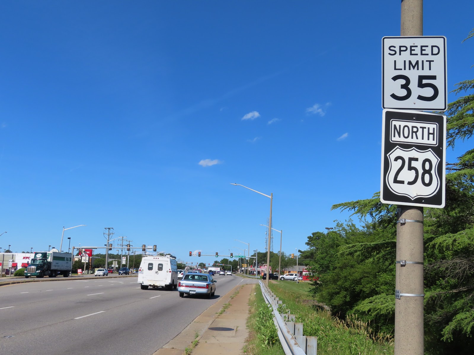 Luke's Signs: Mercury Blvd. & Newmarket Drive N - Newport News, VA