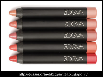 ZOEVA - Last news 2013 - LIP CRAYON+