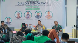 Dialog Demokrasi, Kapolres Pinrang Siap Menjaga Kondusifitas Di Pemilu 2024