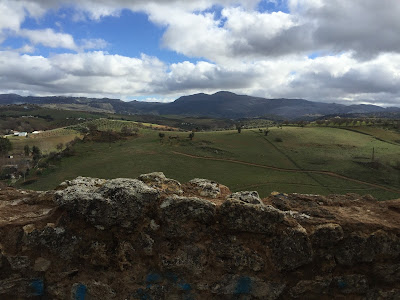 View from Ronda toward Parque Natural Sierra de las Nieves