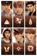 EXOK Profil (exo members logo symbols exo )