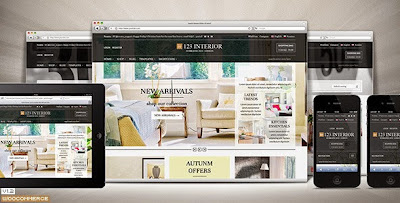 123Interior eCommerce WordPress Theme Download