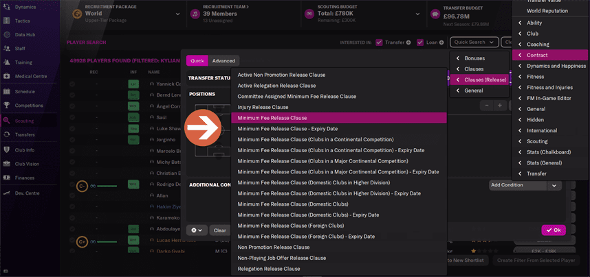 FM22 Minimum Release