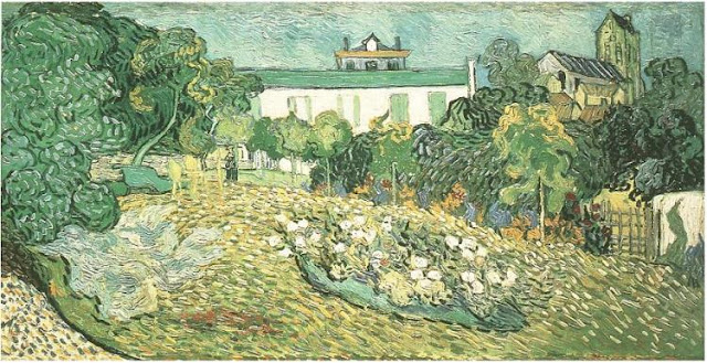 Vincent Van Gogh Jardín de Daubigny 