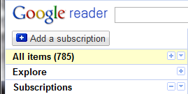 Google Reader Antisocial on