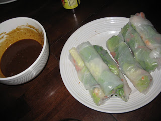 Vietnamese spring  butter Spring rolls Fresh Hoisin how Recipe dipping sauce Rolls) peanut with to make Sauce for Peanut Dipping