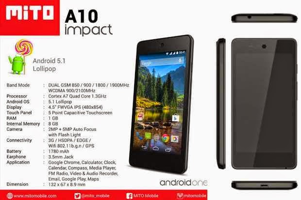 Harga Mito Impact A10