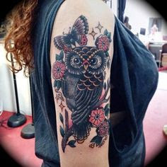 Owl tattoos ideas + design รอยสักรูปนกฮูก