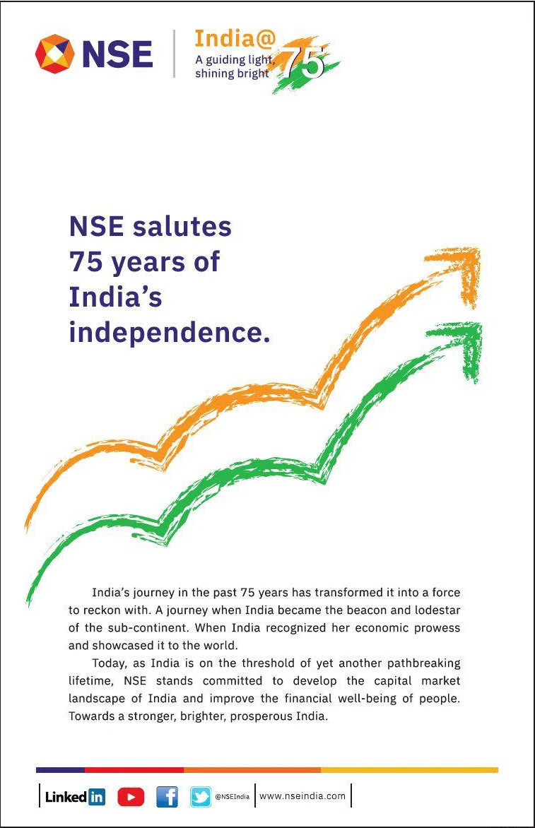 #17 NSE Salutes 75 years of India's Independence
