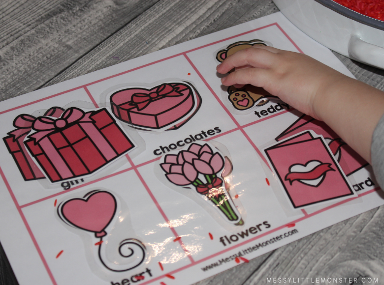 Valentines activities for toddlers