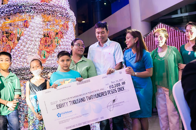 Turn-over of Christmas Trinkets Proceeds to the Cancer Warriors Foundation-Cebu Chapter