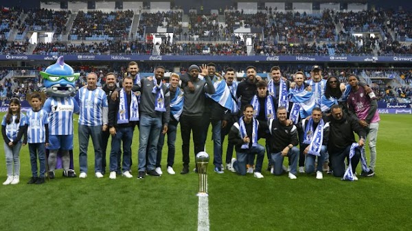 Málaga, merecido homenaje a los Campeones