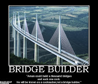 Be The Bridge Motivational Poster1