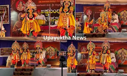 ಗಿರಿನಗರ ಶ್ರೀ ಮಹಾಗಣಪತಿ ದೇವಸ್ಥಾನದಲ್ಲಿ  ಕರ್ನಾಟಕ ಮಹಿಳಾ ಯಕ್ಷಗಾನ ತಂಡದಿಂದ 'ಭಕ್ತ ಸುಧನ್ವ'  ಪ್ರದರ್ಶನ