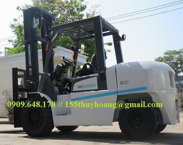 Xe nâng diesel 5 tấn Nhật Bản Unicarriers