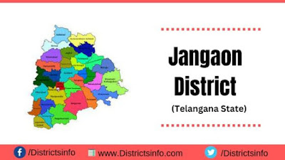 Jangaon District With Mandals