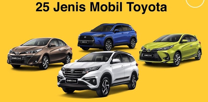 Nama Merek Mobil Toyota