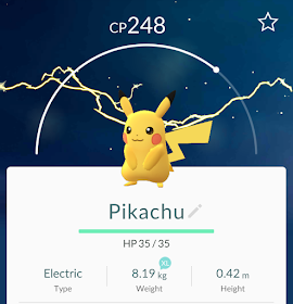 Pokemon Go Pikachu