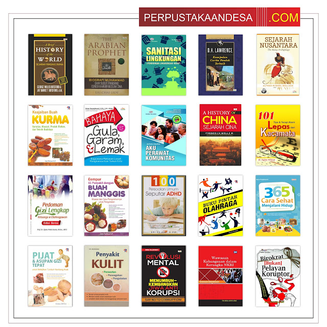 Contoh RAB Pengadaan Buku Desa Kabupaten Kepulauan Selayar Provinsi Sulawesi Selatan Paket 100 Juta