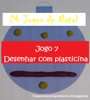 Natal - tapete para plasticina