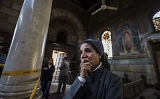 44 people were killed in bomb attacks at a cathedral and another church on Palm Sunday.