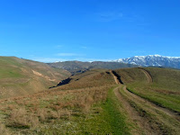 Hills behind Victory Park in Dushanbe, Tajikistan