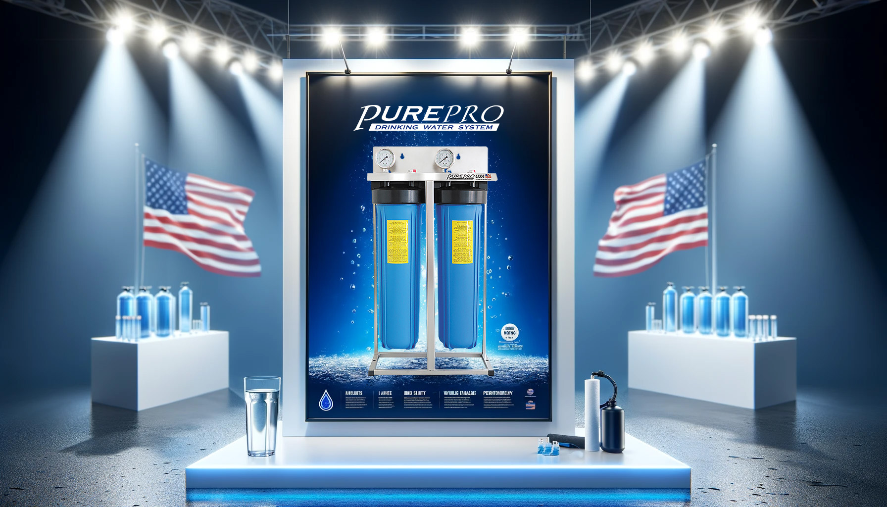 PURE-PRO is proud to present our groundbreaking Whole House Water Filtration System