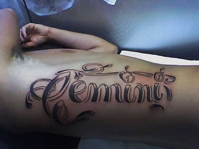 Symbol Gemini Zodiac Tattoos