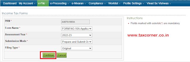 how-to-file-form-10a-for-approval-under-section-80g