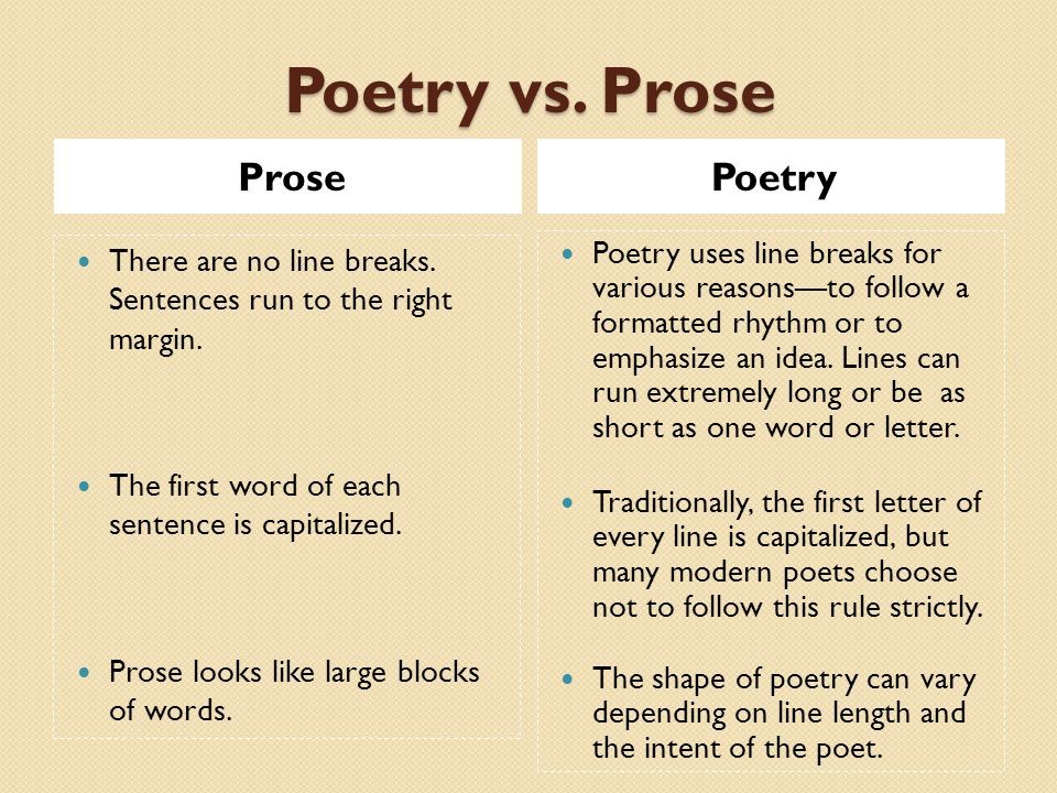 prose essay definition