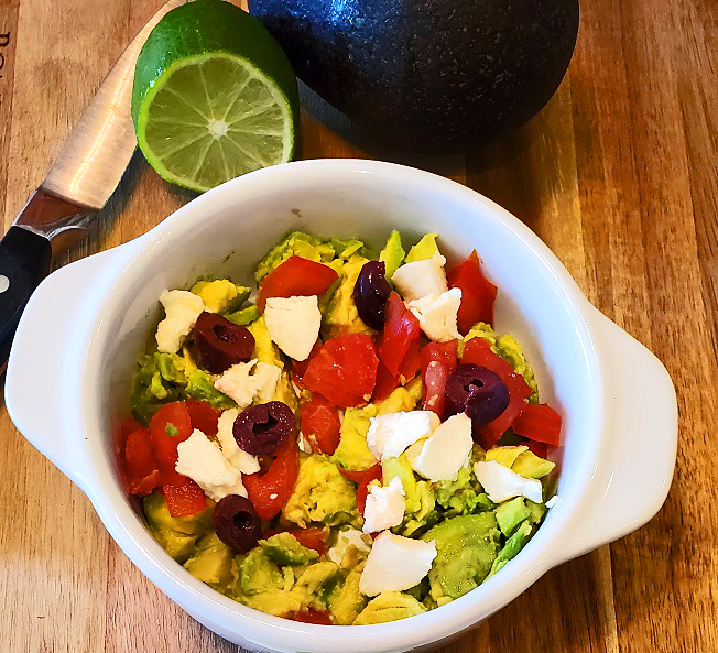 avocado topping for bruschetta